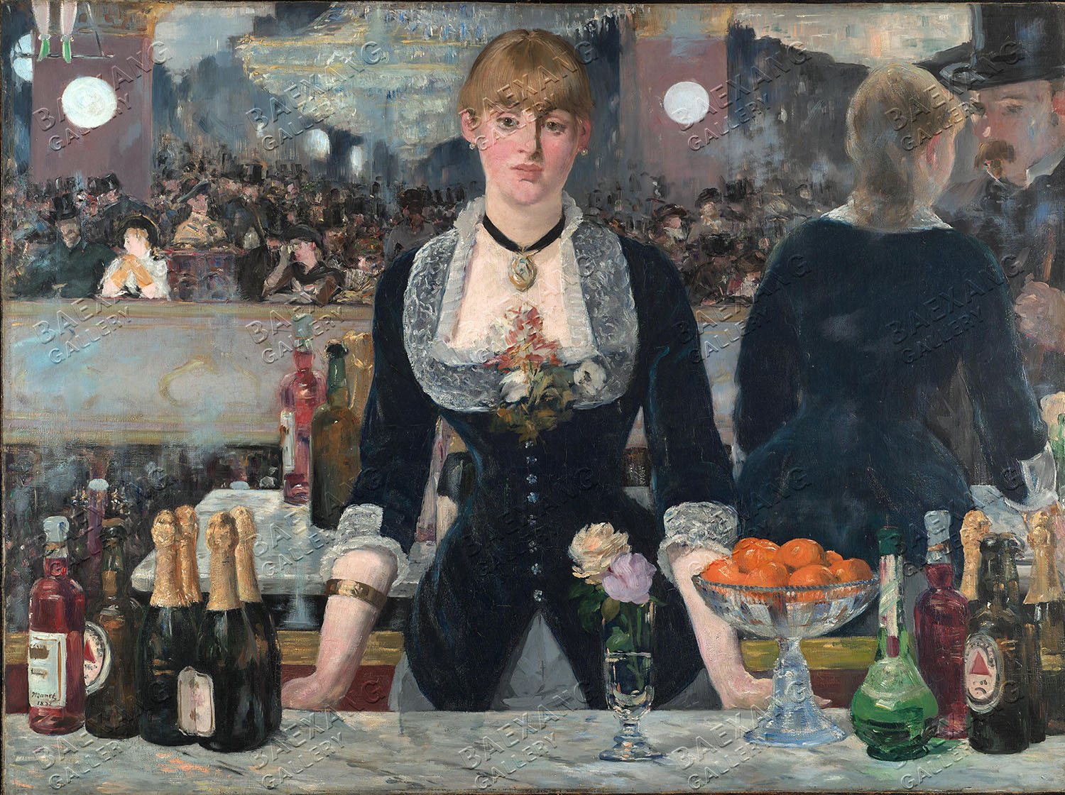 폴리 베르제르의 술집(A Bar at the Folies-Bergère, 1881-1882)